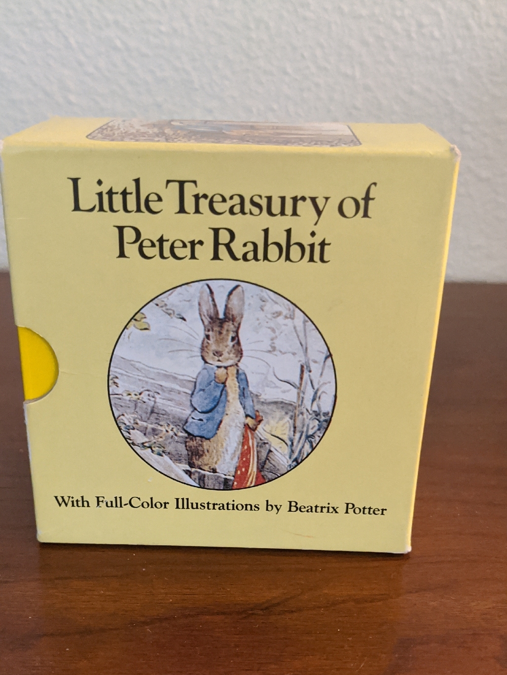 Little Treasury of Peter Rabbit Mini Board Books in Slipcase 1983